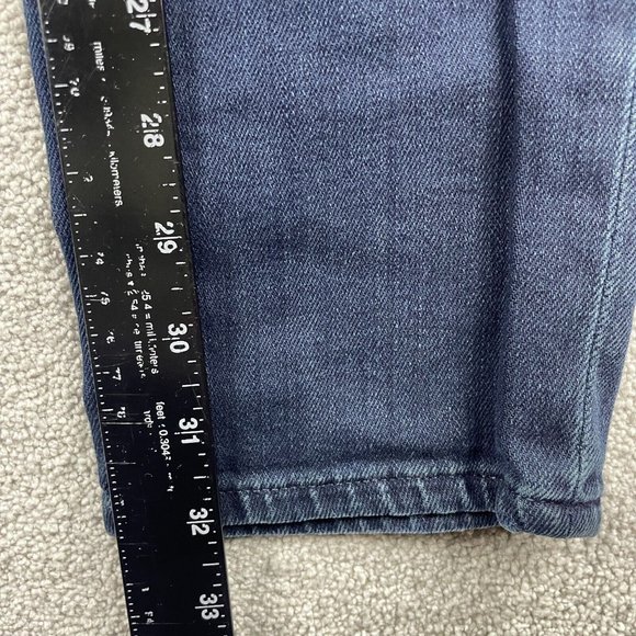 FRAME Denim L’Homme Men's Size 28x32 Slim Stretch Dark Wash Jeans - Picture 8 of 9